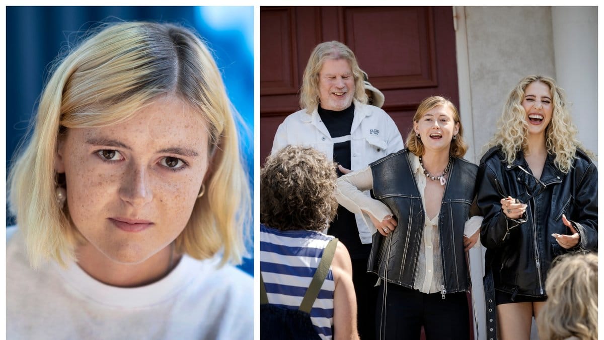 Ellen Krauss berättar om sin flickvän i Så mycket bättre 2023.