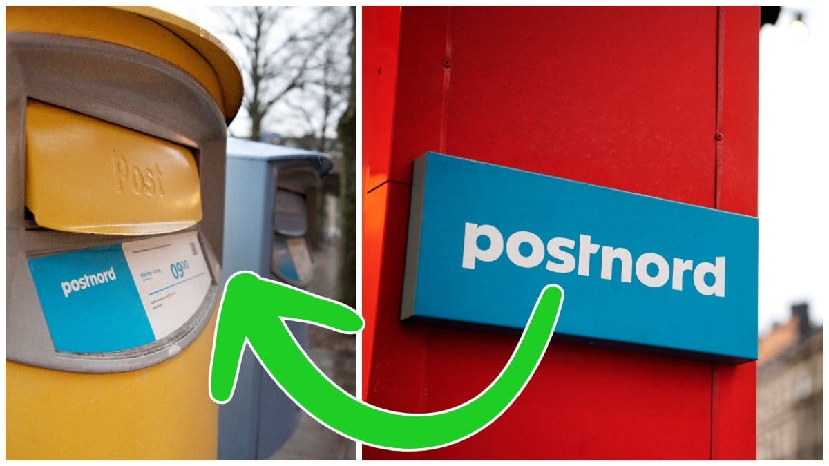 Postnord meddelar att postförsändelser inte kan skickas till en viss plats.