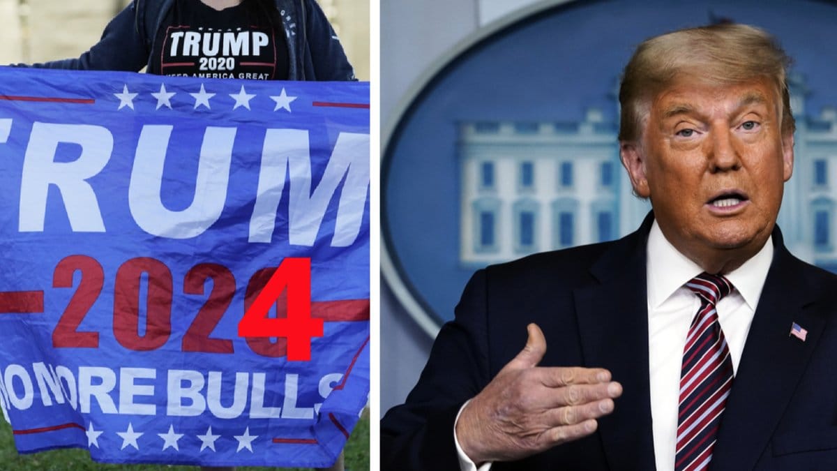 Donald Trump ställer upp i valet 2024