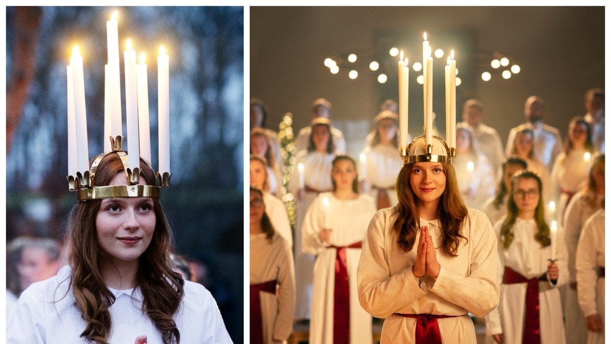 Luciamorgon från Kalmar slott sändes i SVT2 och på SVT Play. 