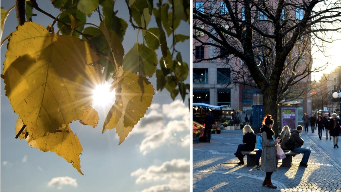 Genrebilder på vårväder