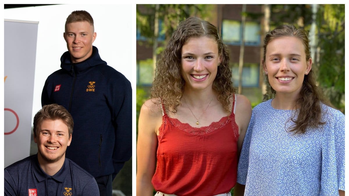 Erik och David Mobärg, samt Hanna och Elvira Öberg, tävlar i OS i Peking 2022.