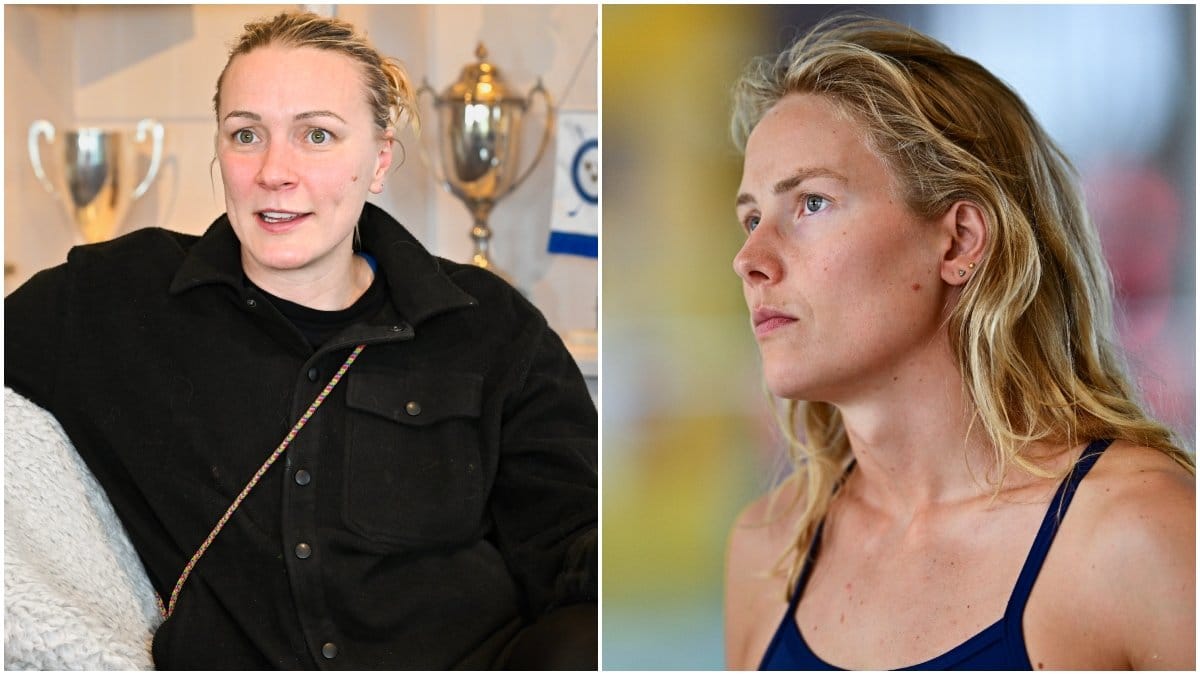 Sarah Sjöström och Michelle Coleman
