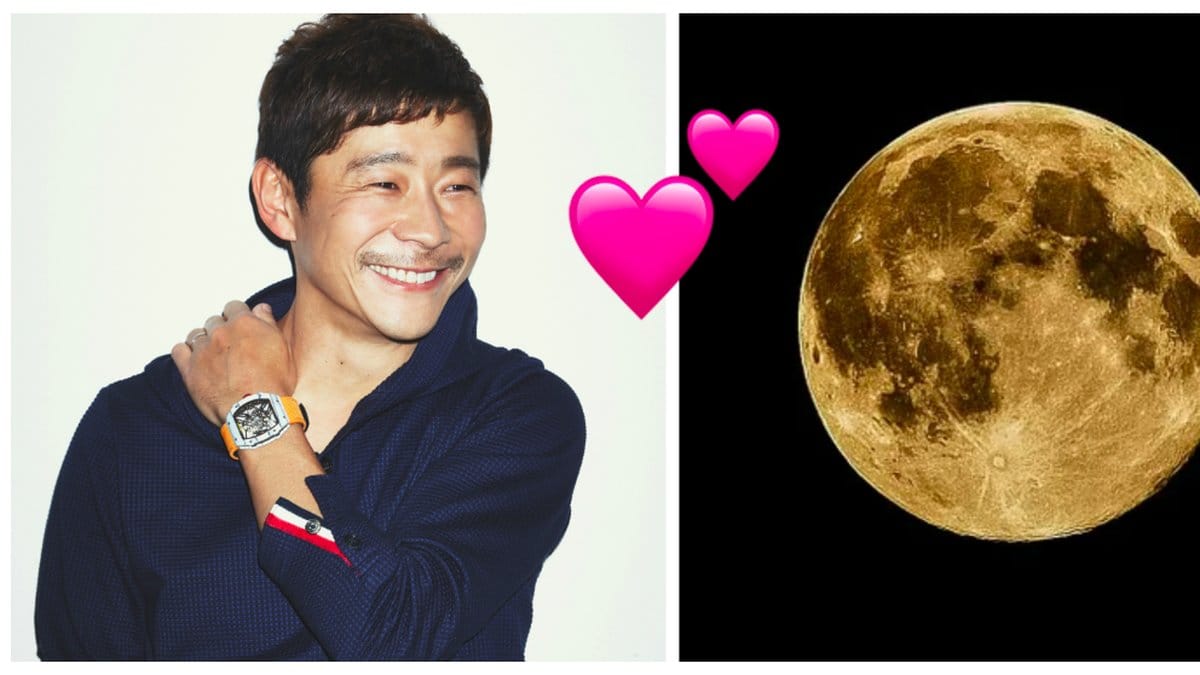 Japanske miljardären söker livspartner för resa runt månen.