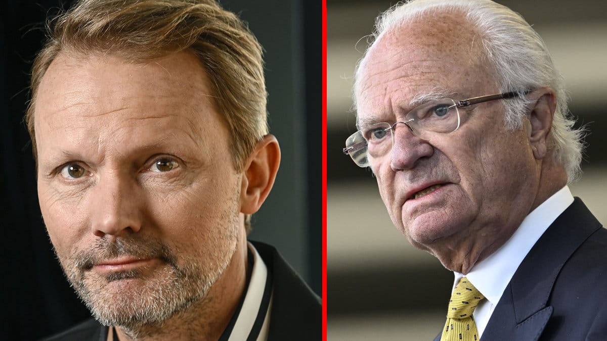 Felix Herngren och kung Carl XVI Gustaf