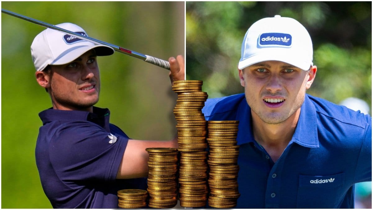 Ludvig Åberg tjänade stora pengar i Augusta