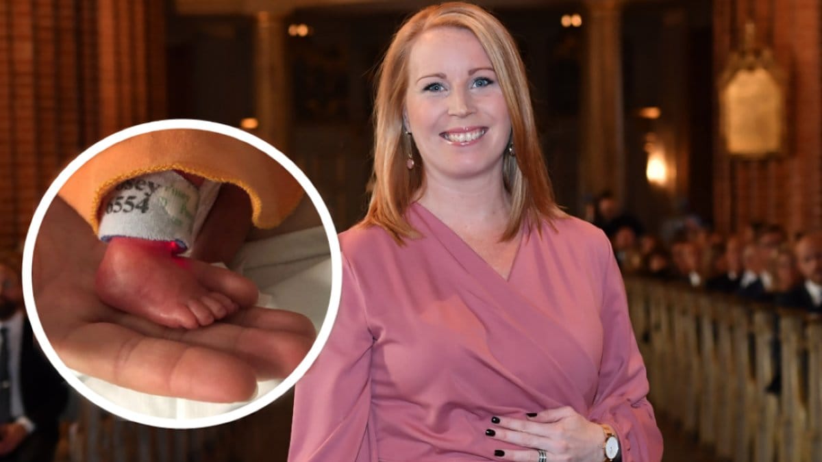 Annie Lööf (C) har fått en dotter.