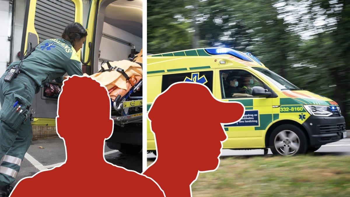 Ambulansen i Ockelbo stormades.