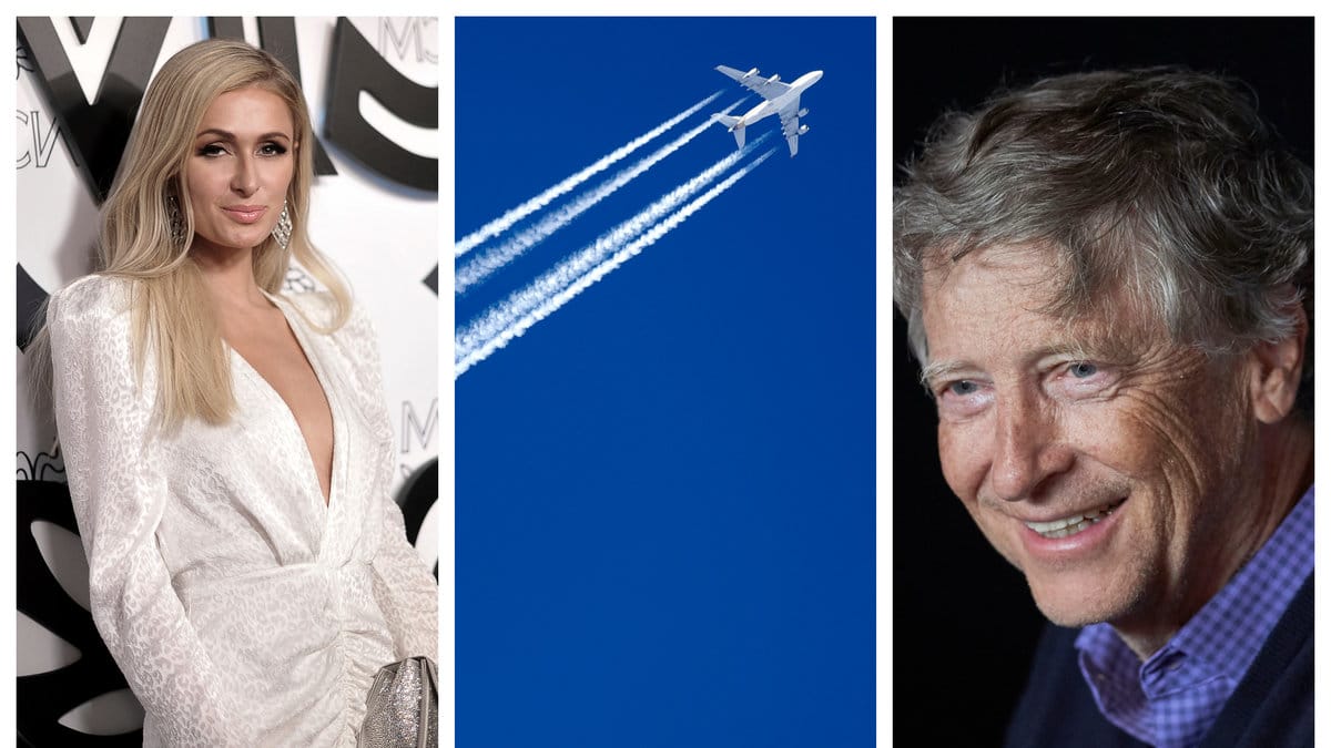 Världsstjärnorna som flyger mest.