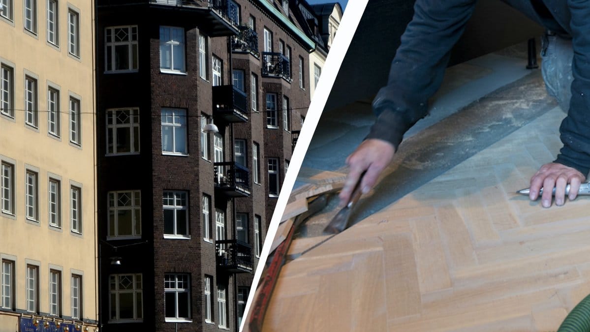 Lägenhet, renovering 
