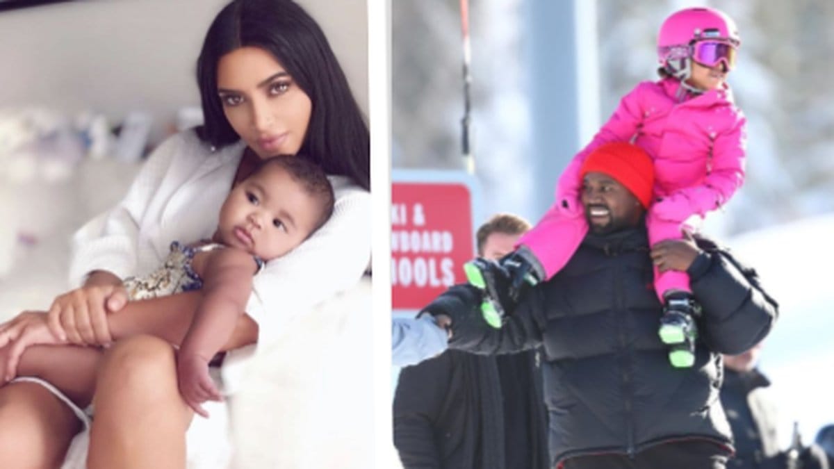 Kim Kardashian och Kanye West 
