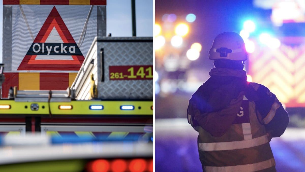 Man i 70-årsåldern död efter krock med träd