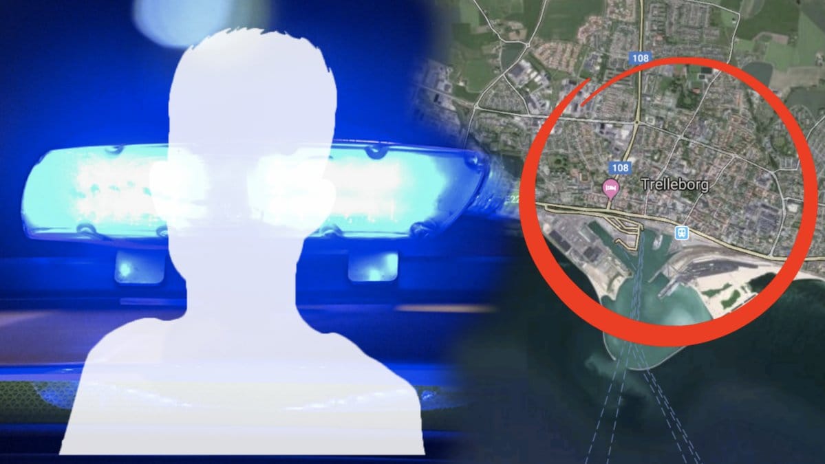 Pojke, polis, Trelleborg. 