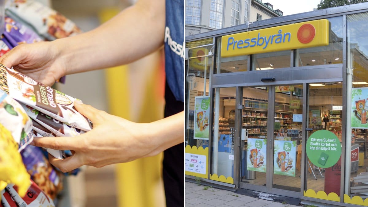 Pressbyrån håller auktion på Tradera. 