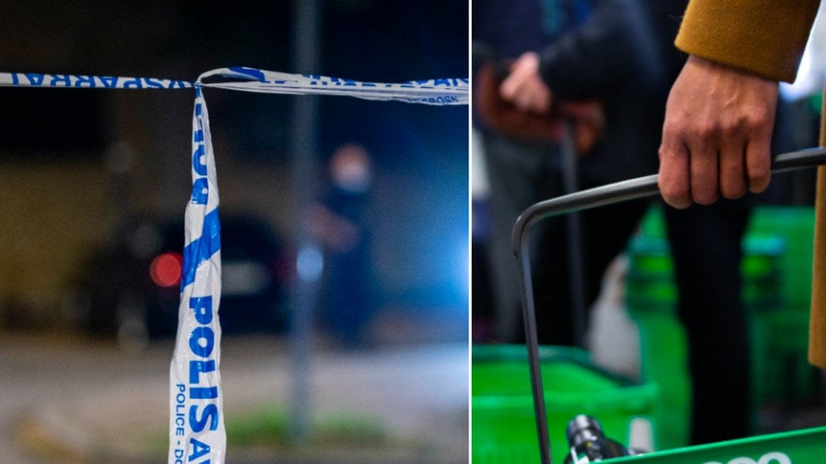 Mannen är i 35-årsåldern.