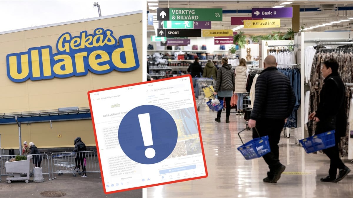 Gekås Ullared varnar sina kunder för falska tävlingar.