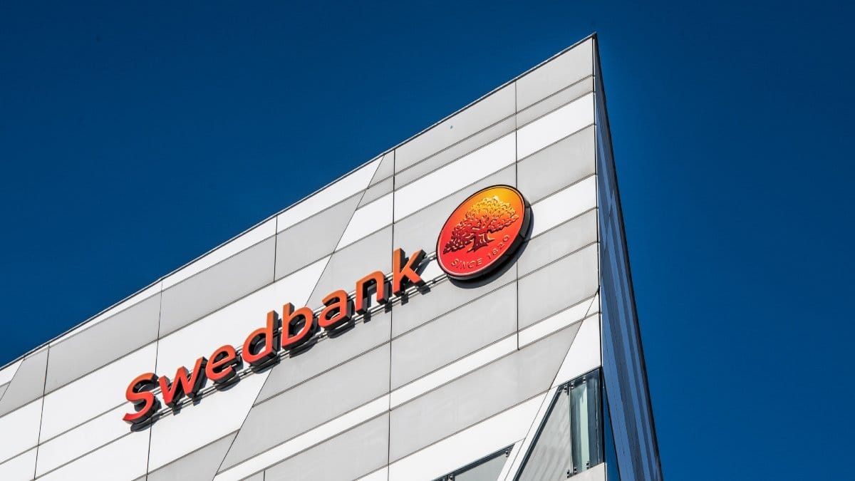 Swedbank ligger nere