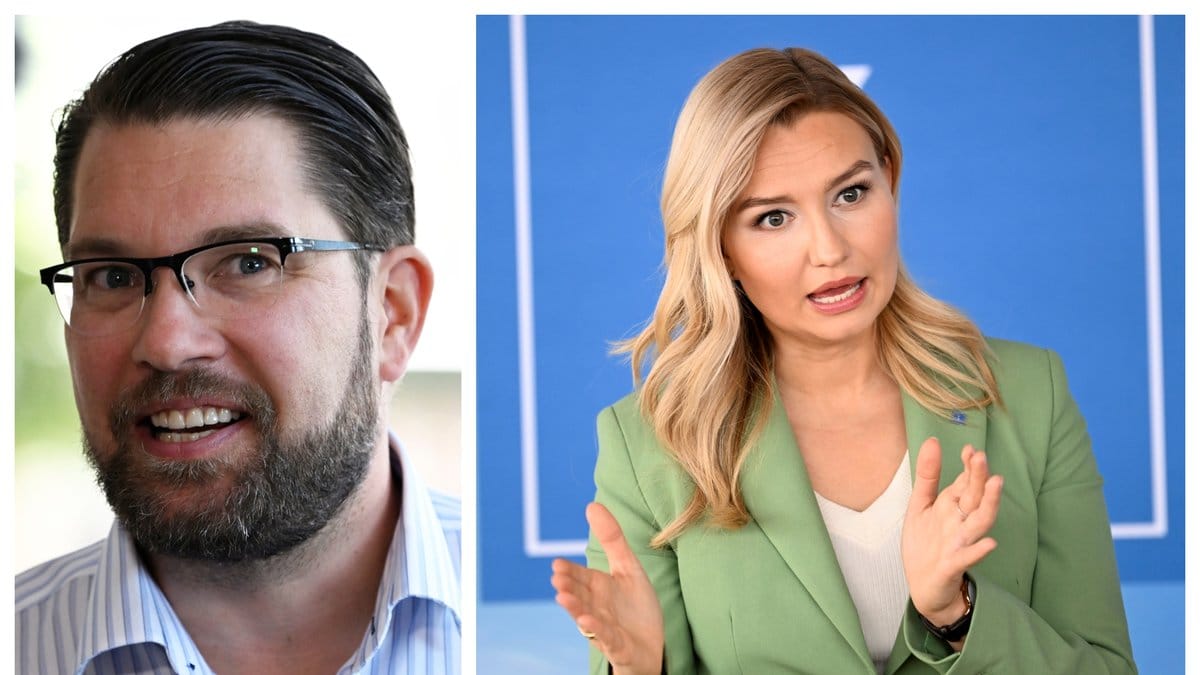 Ebba Busch (KD) utesluter inte att Sverigedemokraterna kan få en ministerpost i framtiden.