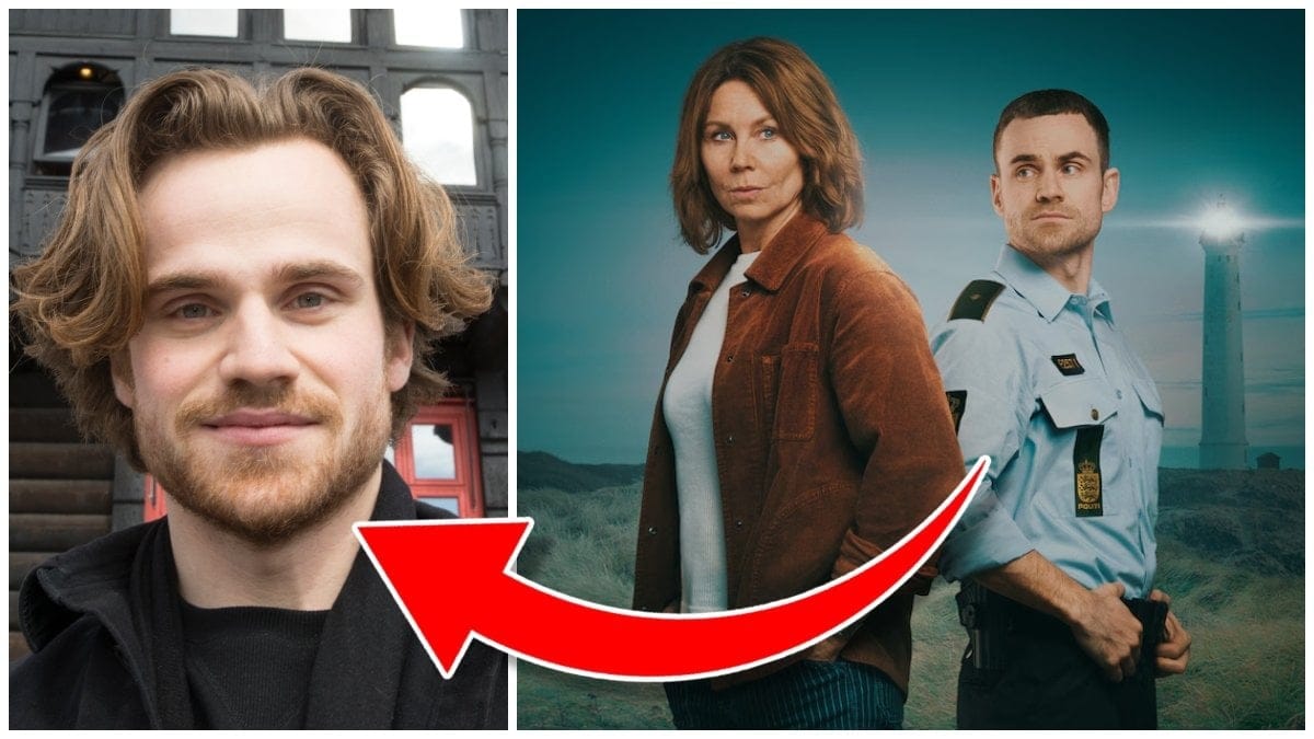 Allan Hyde och omslagsbilden till Vit Sand säsong 2