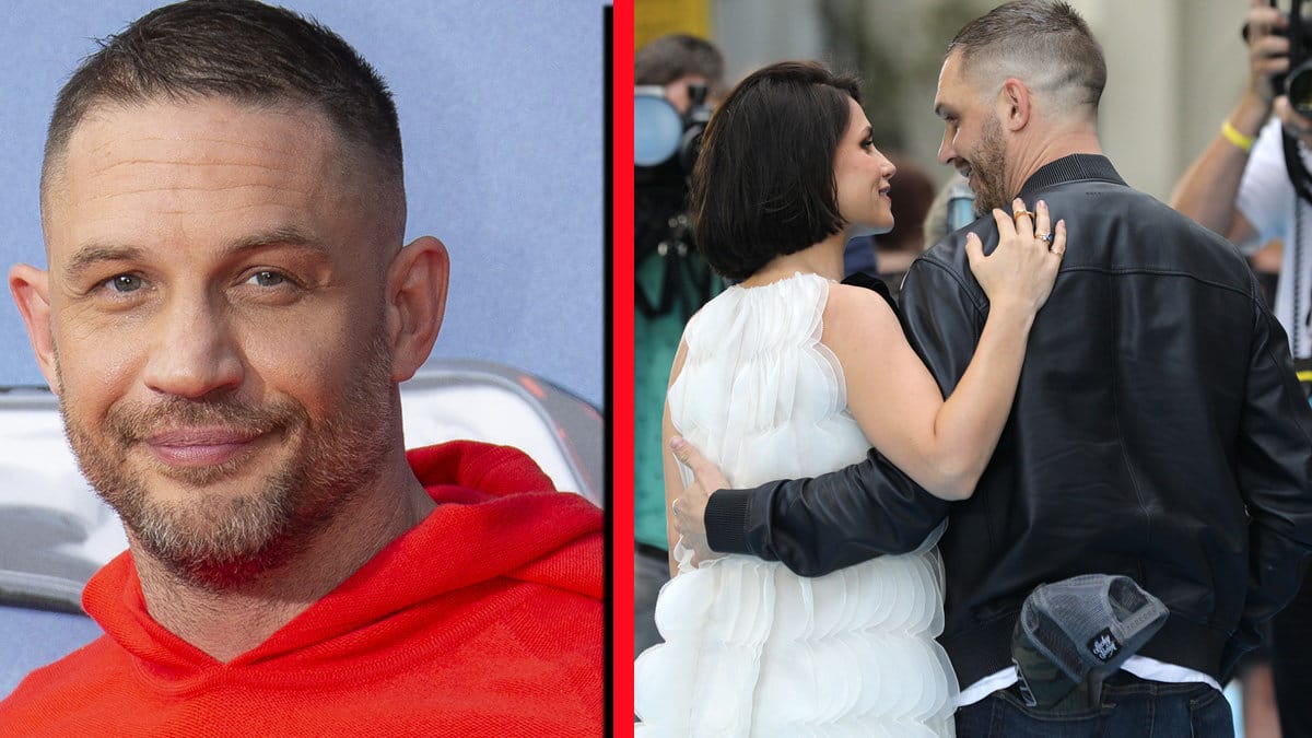 Tom Hardy och hans kända fru Charlotte Riley