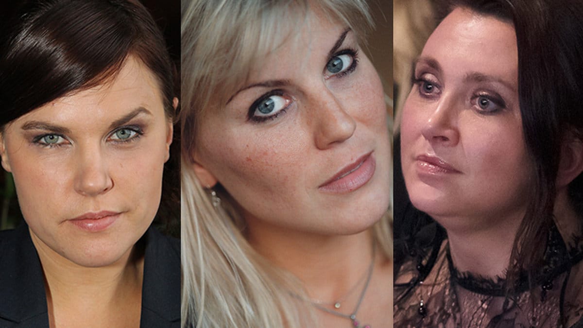 Mia Skäringer, Camilla Läckberg och Josefin Nilsson
