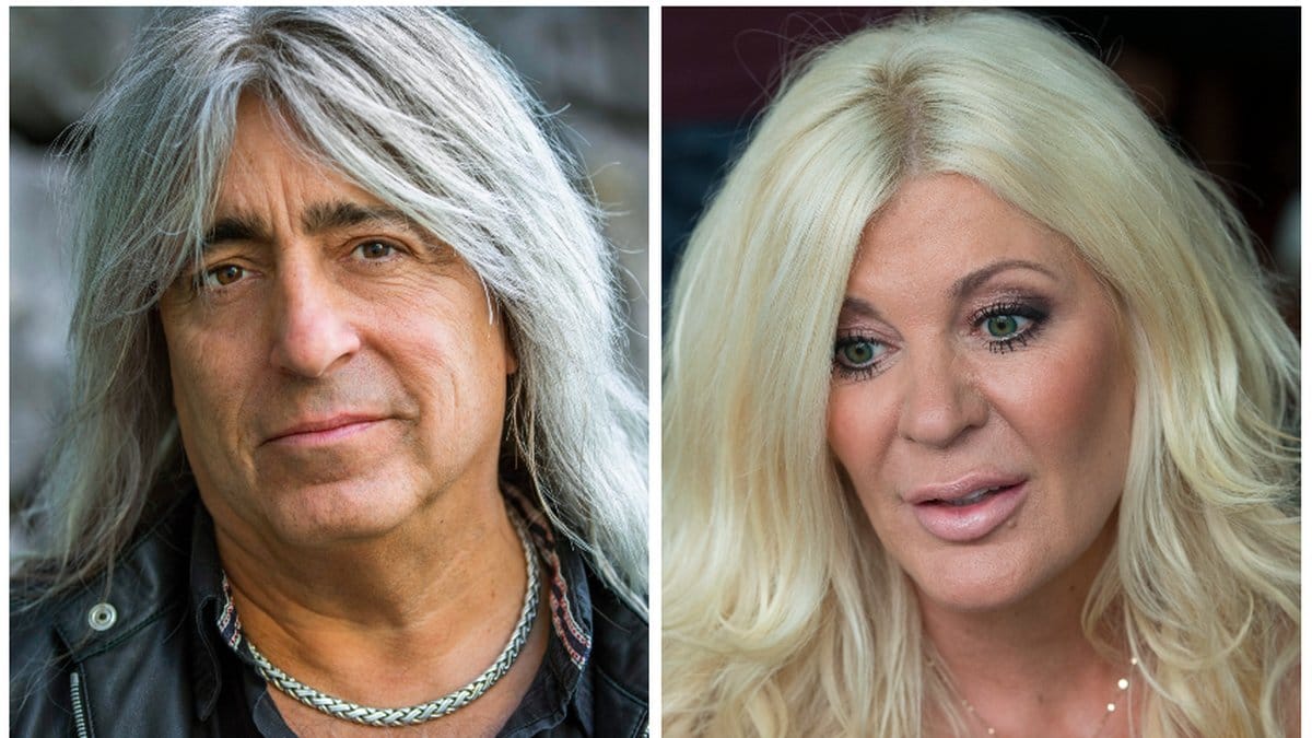 Maria Montazami rytet till mot Mikkey Dee. 