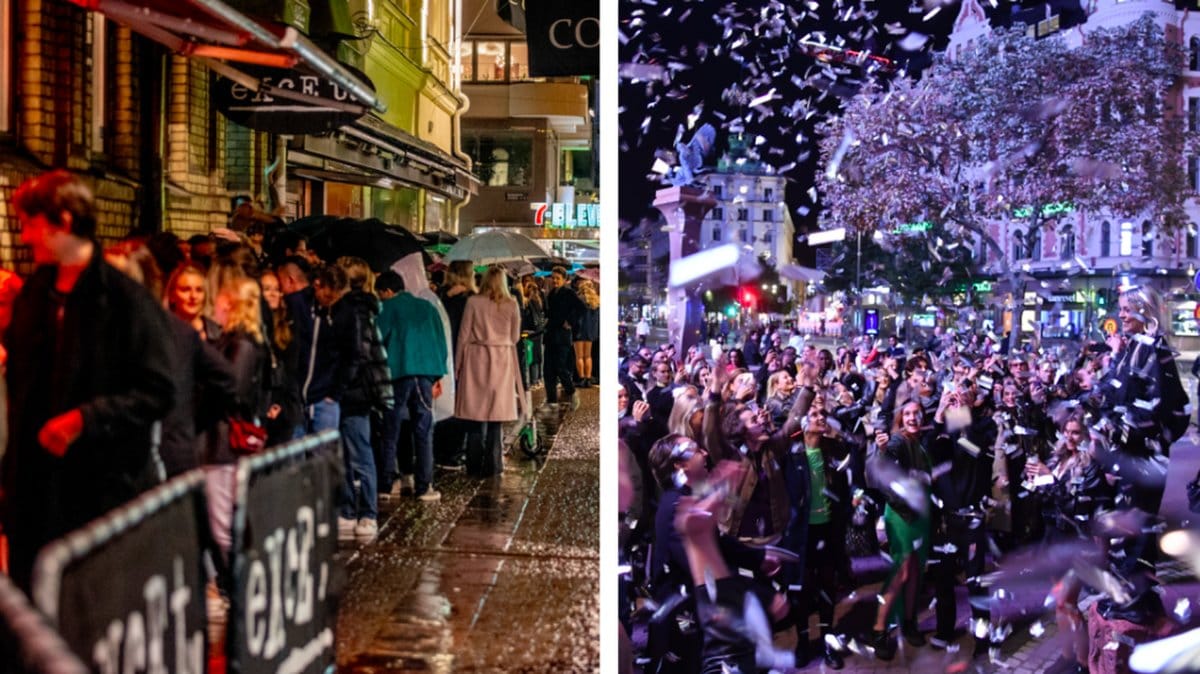 Fest och fylla när restriktionerna hävs. 