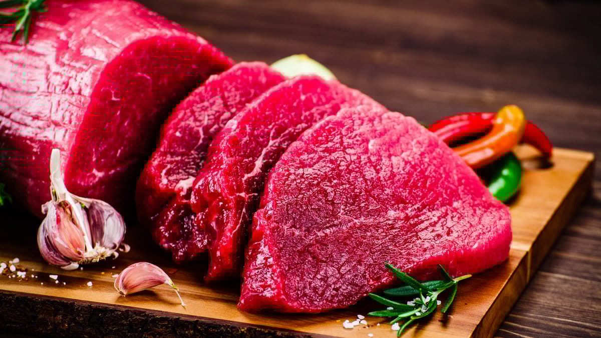 Rött kött kan leda till hjärt- och kärlsjukdomar.