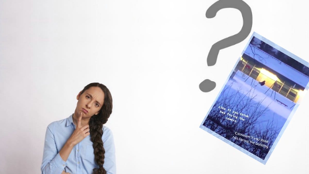 Åt vilket håll gungar personen?