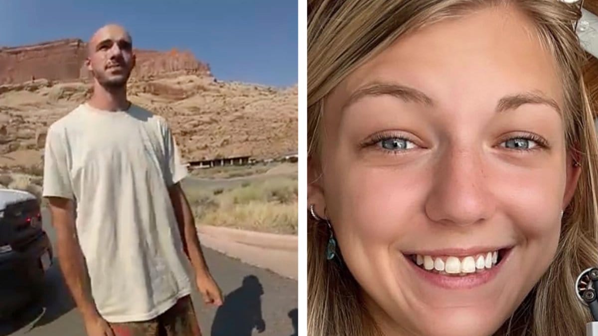 Brian Laundrie och Gabby Petito.