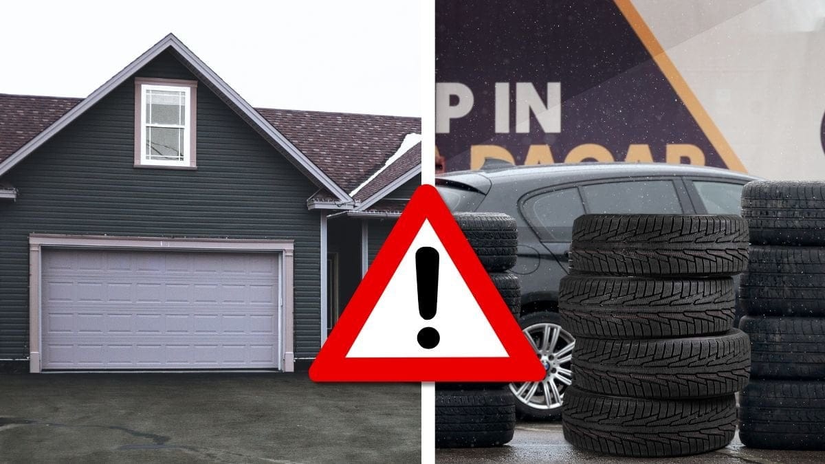 Biluppfart och däck. 