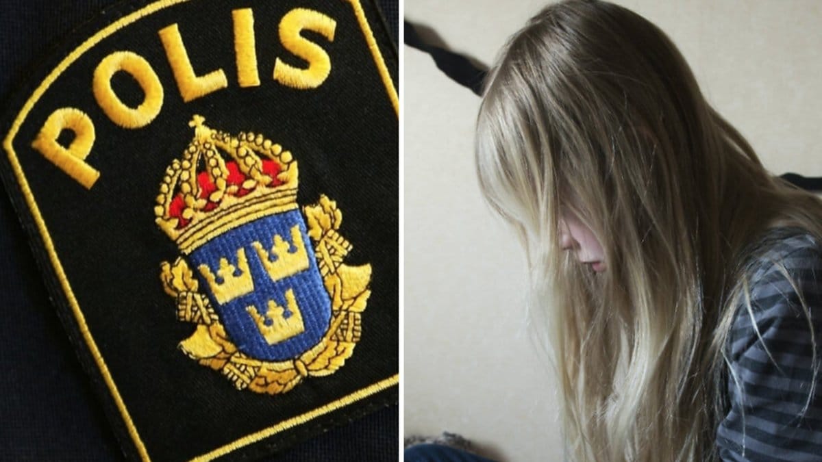Polisen grep en tonårsflicka efter ett bråk på ett HVB-hem.