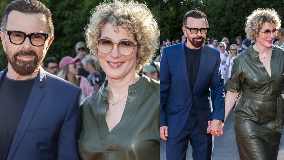 Björn Ulvaeus och flickvännen Christina Sas