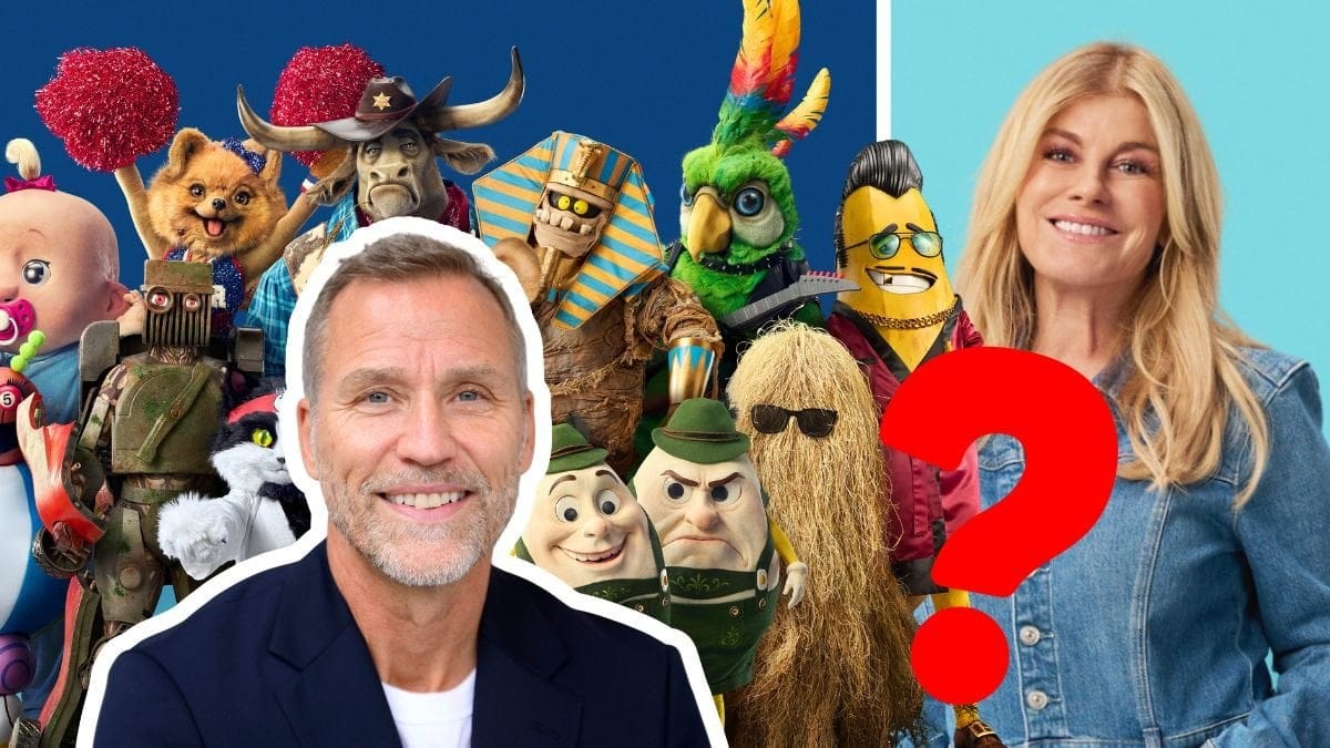 Maskerna i Masked Singer 2026 och Christian Bauer och Pernilla Wahlgren