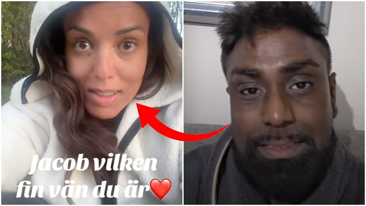 Elaine Eksvärd och Jakob Grünberg.