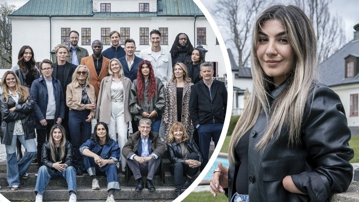 Gruppbild från Förrädarna och Matilda Allan