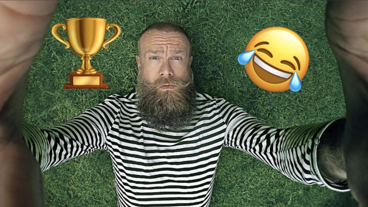 Olaf Falafel vann priset för årets skämt på Edinburgh Festival Fringe
