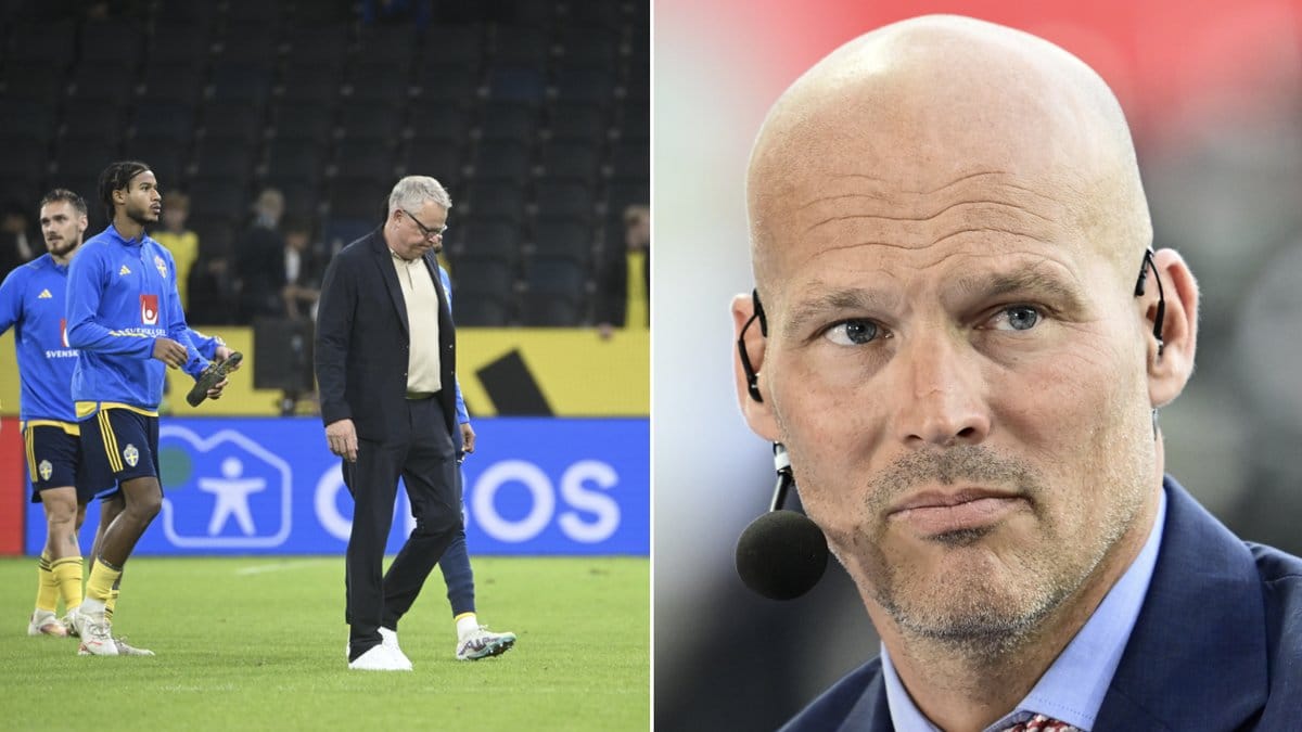 Fredrik Ljungberg fick ett utbrott efter EM-kvalet mot Österrike.