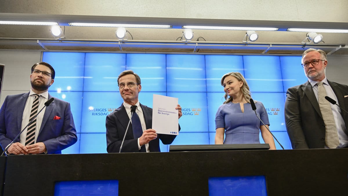 Ulf Kristersson har träffat talmannen efter besked om regeringsbildningen.
