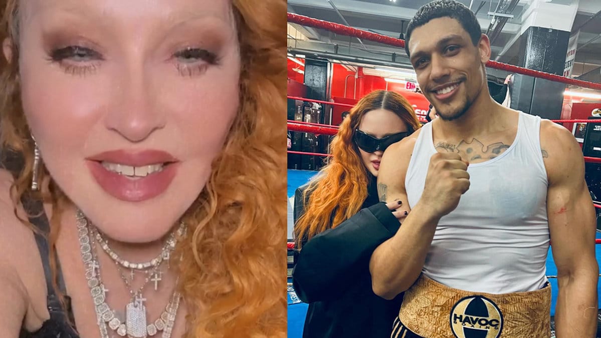 Madonna och Josh Popper