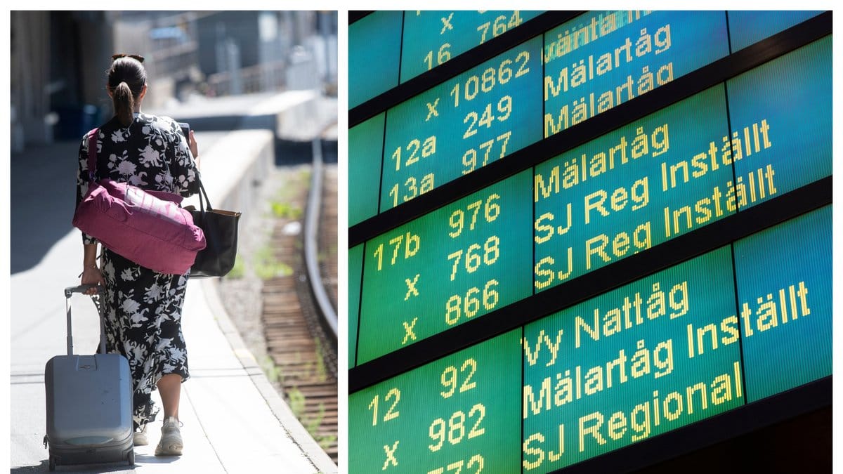 SJ kan behöva ställa in flera tågavgångar i sommar.