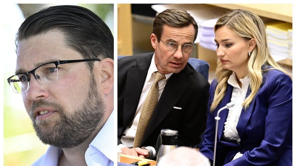 Jimmie Åkesson (SD) medverkade i P1:s partiledarutfrågning.