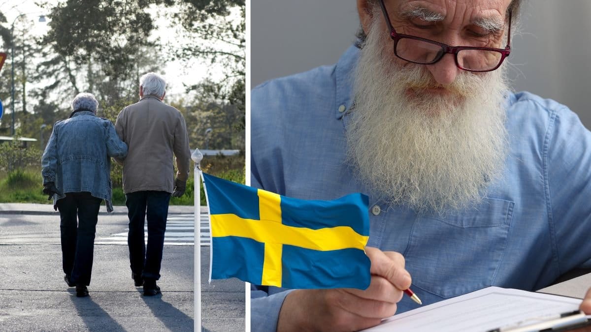 Sambor och en man som skriver testamente.