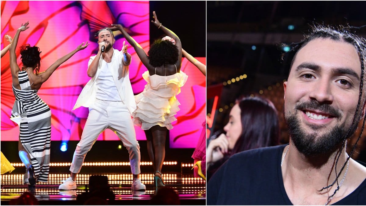 Artisten Moncho tävlar i melodifestivalen