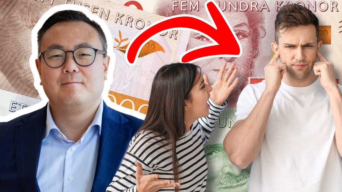 Stefan Westerberg och ett par som bråkar