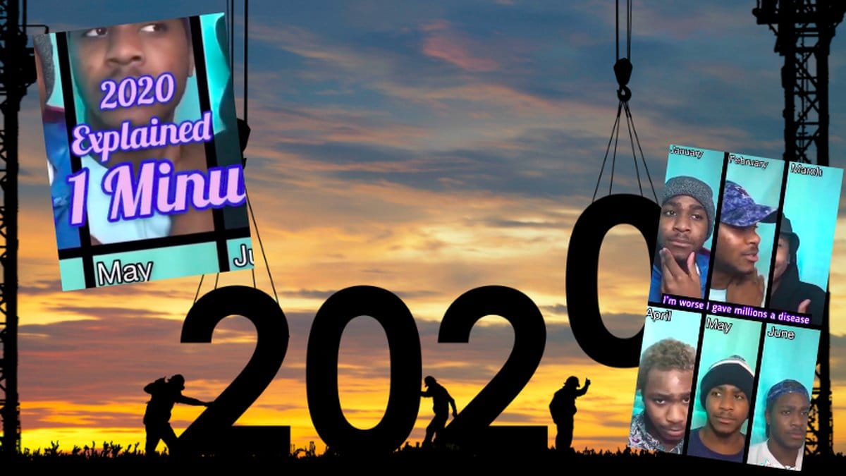 Han sammanfattar 2020 på ett genialiskt sätt.