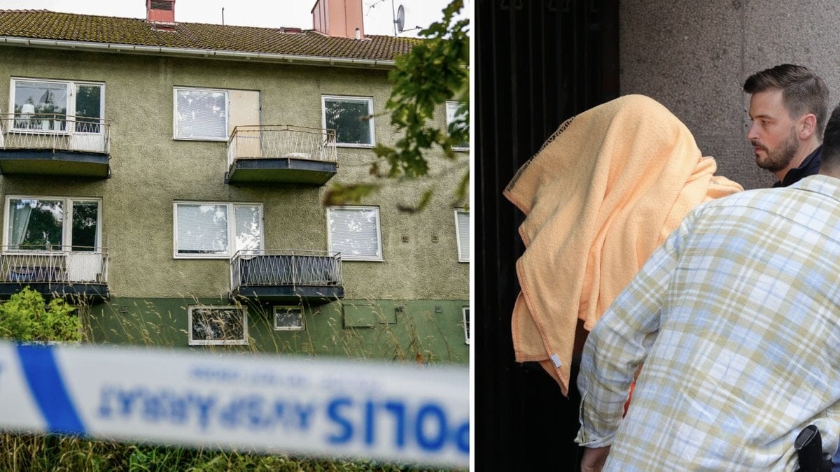 En man har häktats för dubbelmordet i Ulricehamn.