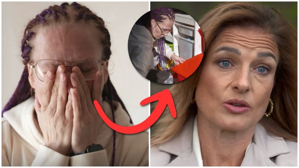 Mia får hjälp av Magdalena Kowalczyk i Lyxfällan.