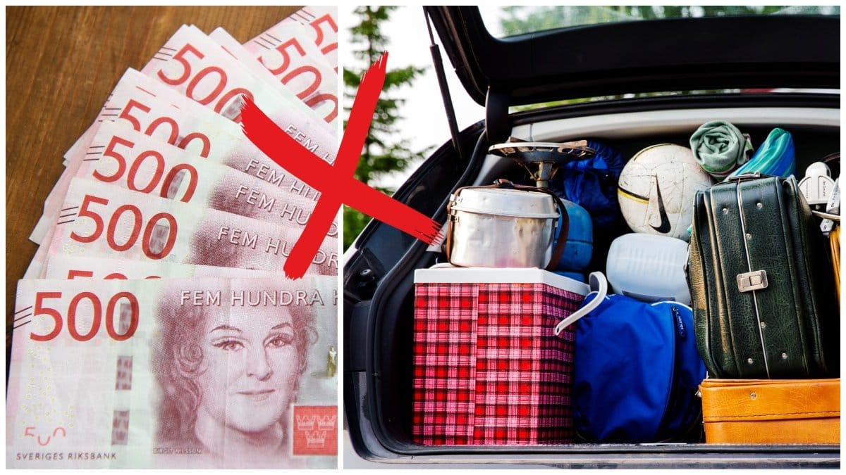 Att lämna en bil med packning över natten kan bli dyrt.