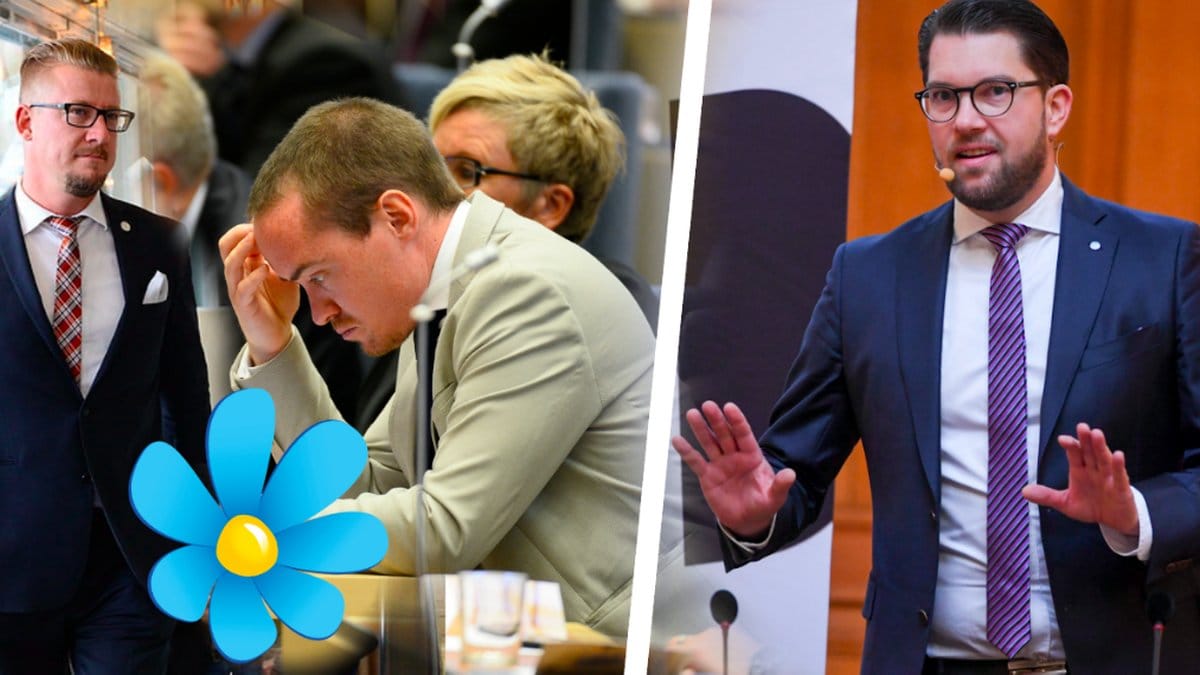 Linus Bylund, Kent Ekeroth och Jimmie Åkesson